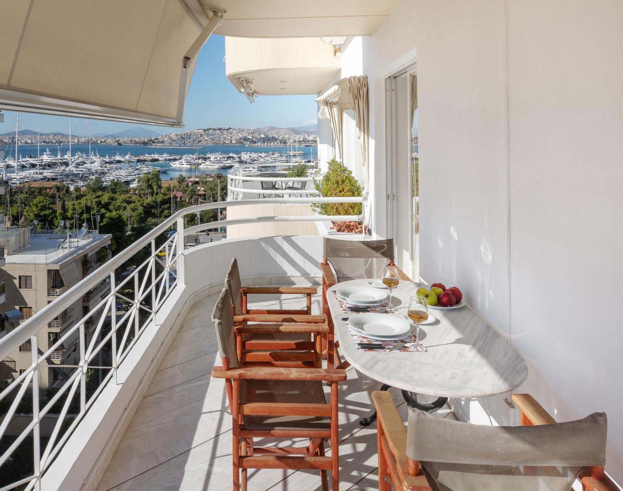 Nice Sea View Elegant Apartment Atény Exteriér fotografie