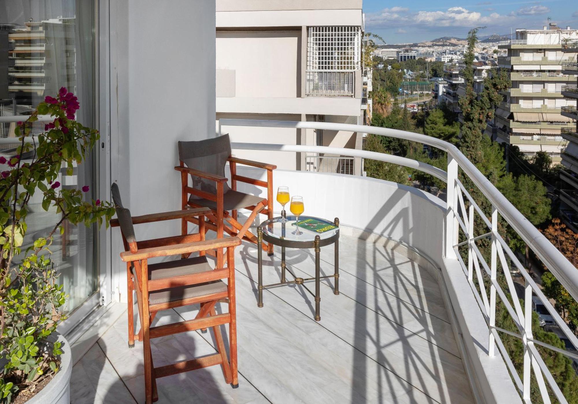 Nice Sea View Elegant Apartment Atény Exteriér fotografie