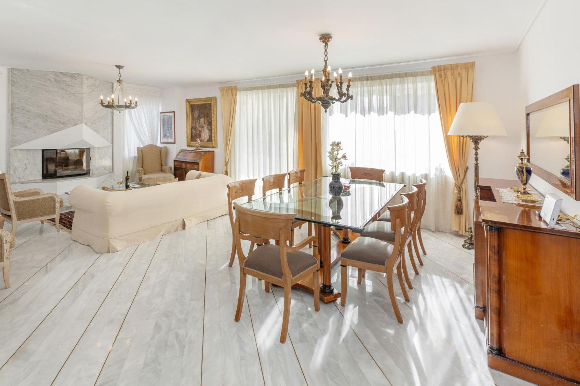 Nice Sea View Elegant Apartment Atény Exteriér fotografie
