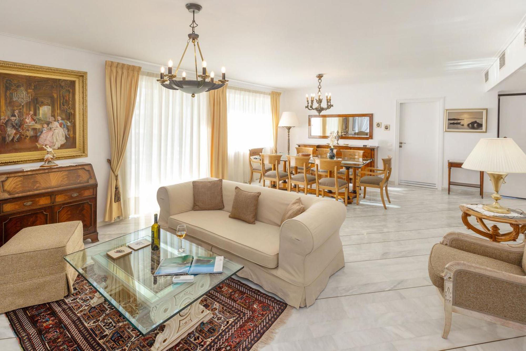 Nice Sea View Elegant Apartment Atény Exteriér fotografie