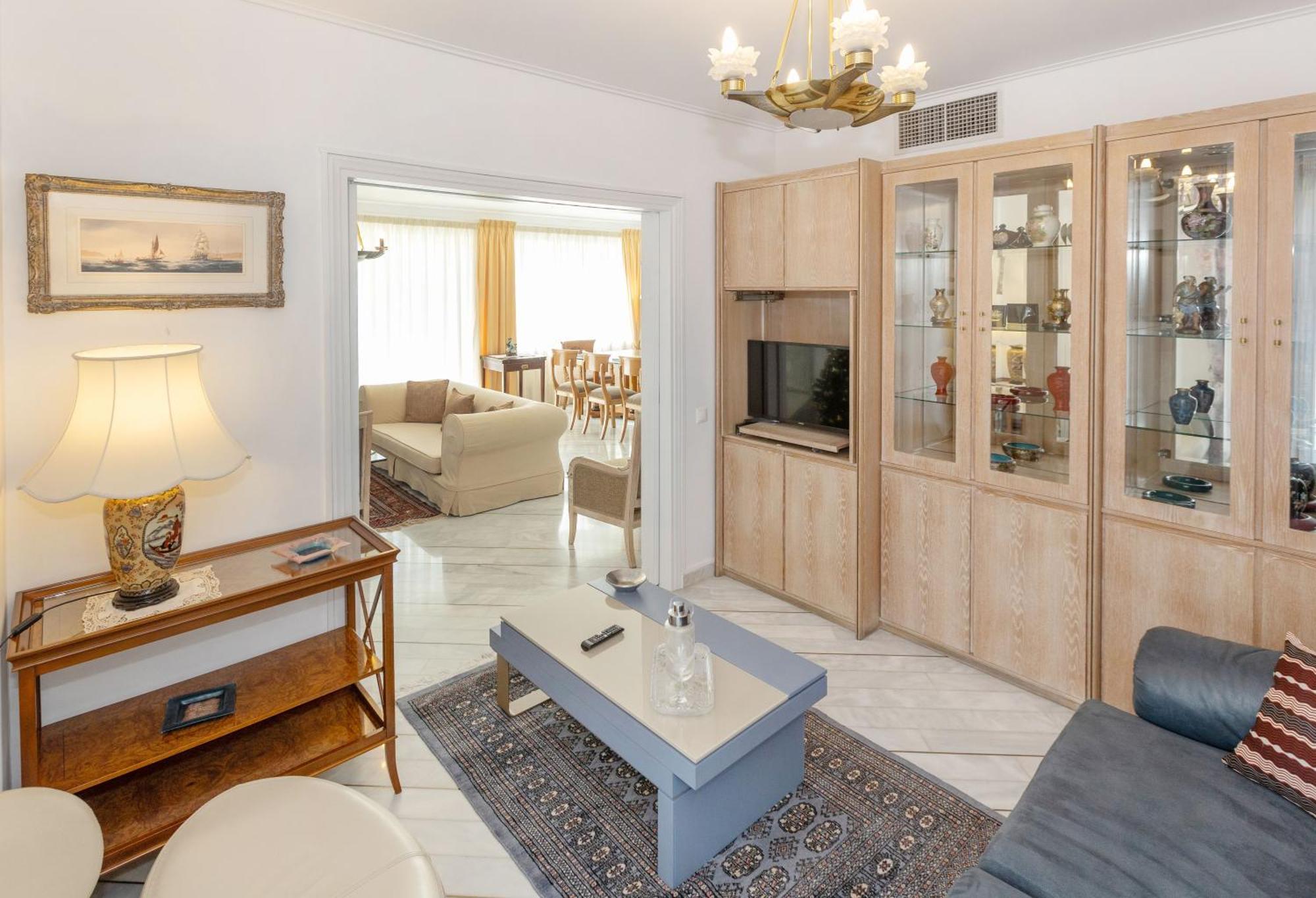 Nice Sea View Elegant Apartment Atény Exteriér fotografie