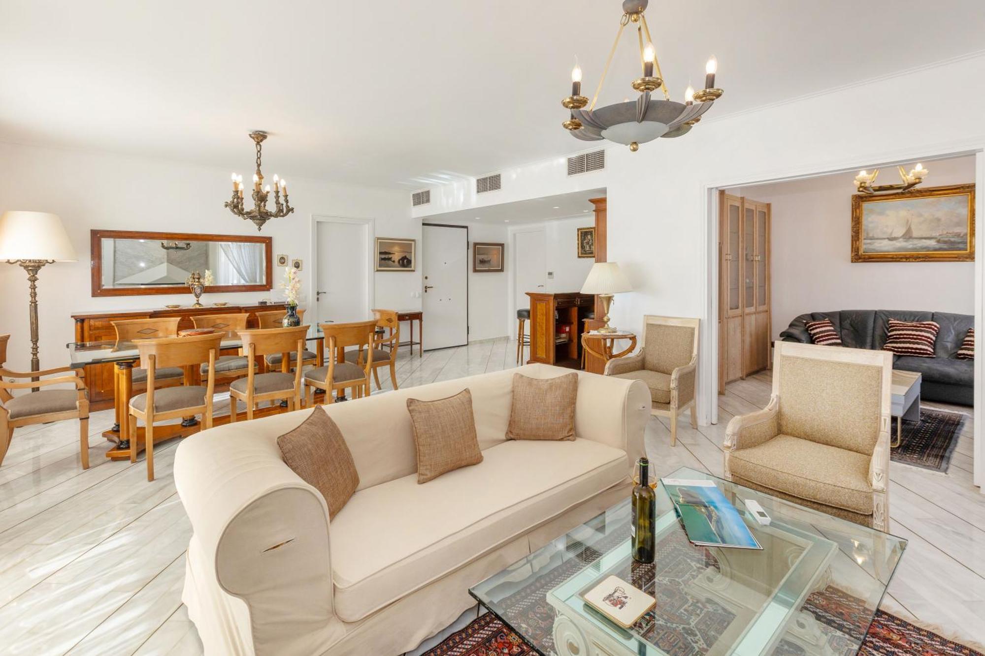 Nice Sea View Elegant Apartment Atény Exteriér fotografie