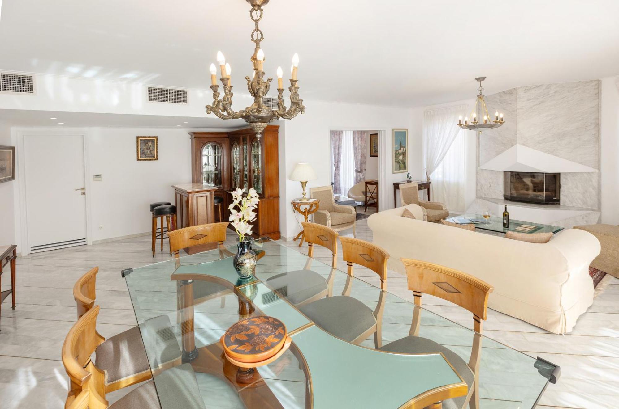 Nice Sea View Elegant Apartment Atény Exteriér fotografie