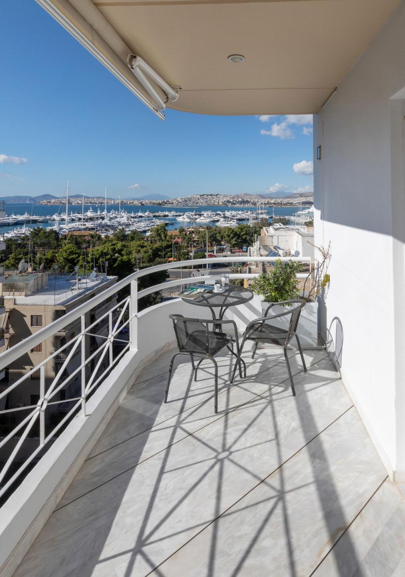 Nice Sea View Elegant Apartment Atény Exteriér fotografie