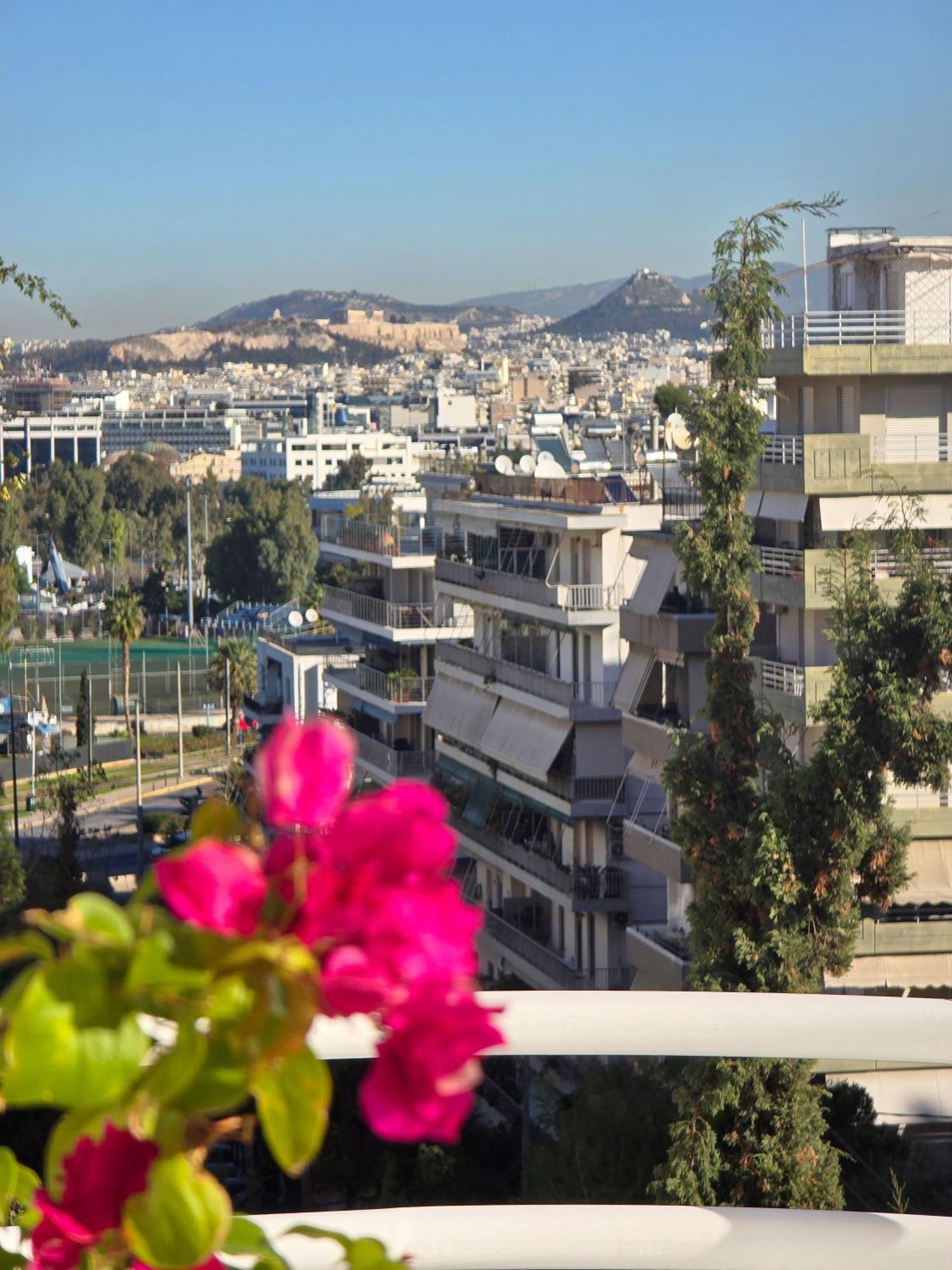 Nice Sea View Elegant Apartment Atény Exteriér fotografie