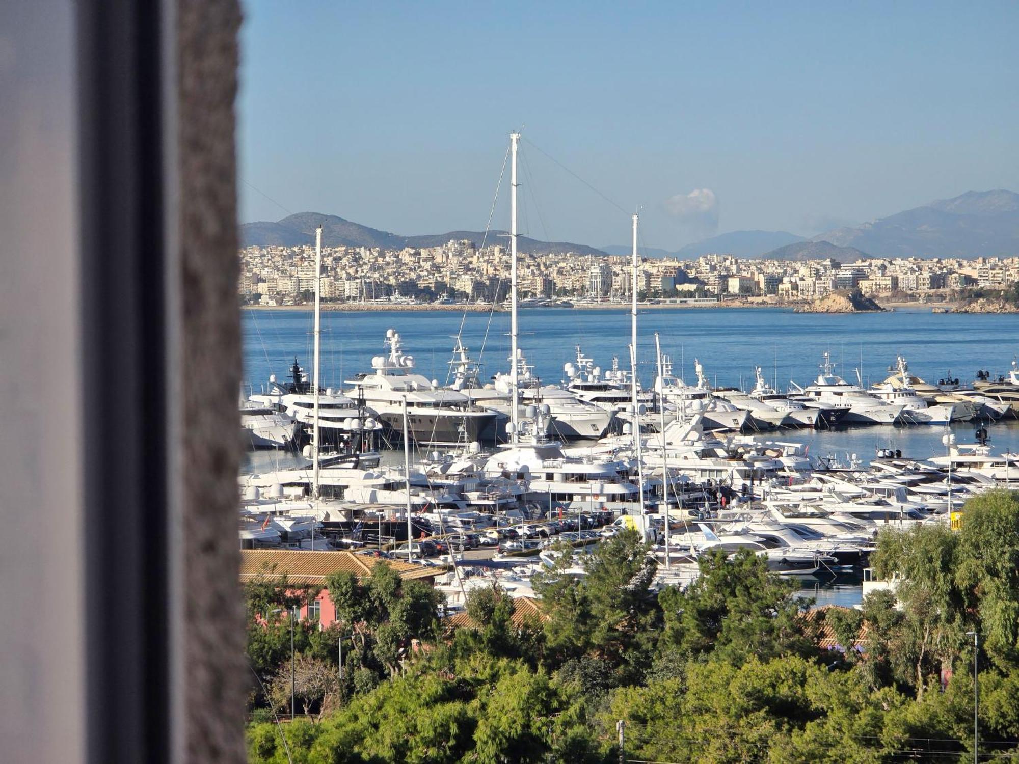 Nice Sea View Elegant Apartment Atény Exteriér fotografie